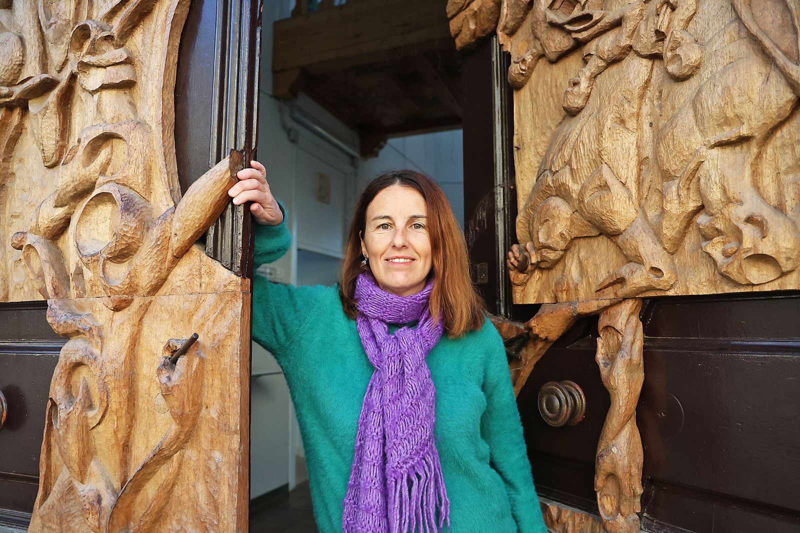 Carmina Galeote, actual directora de la Escuela de Arte León Ortega de Huelva.