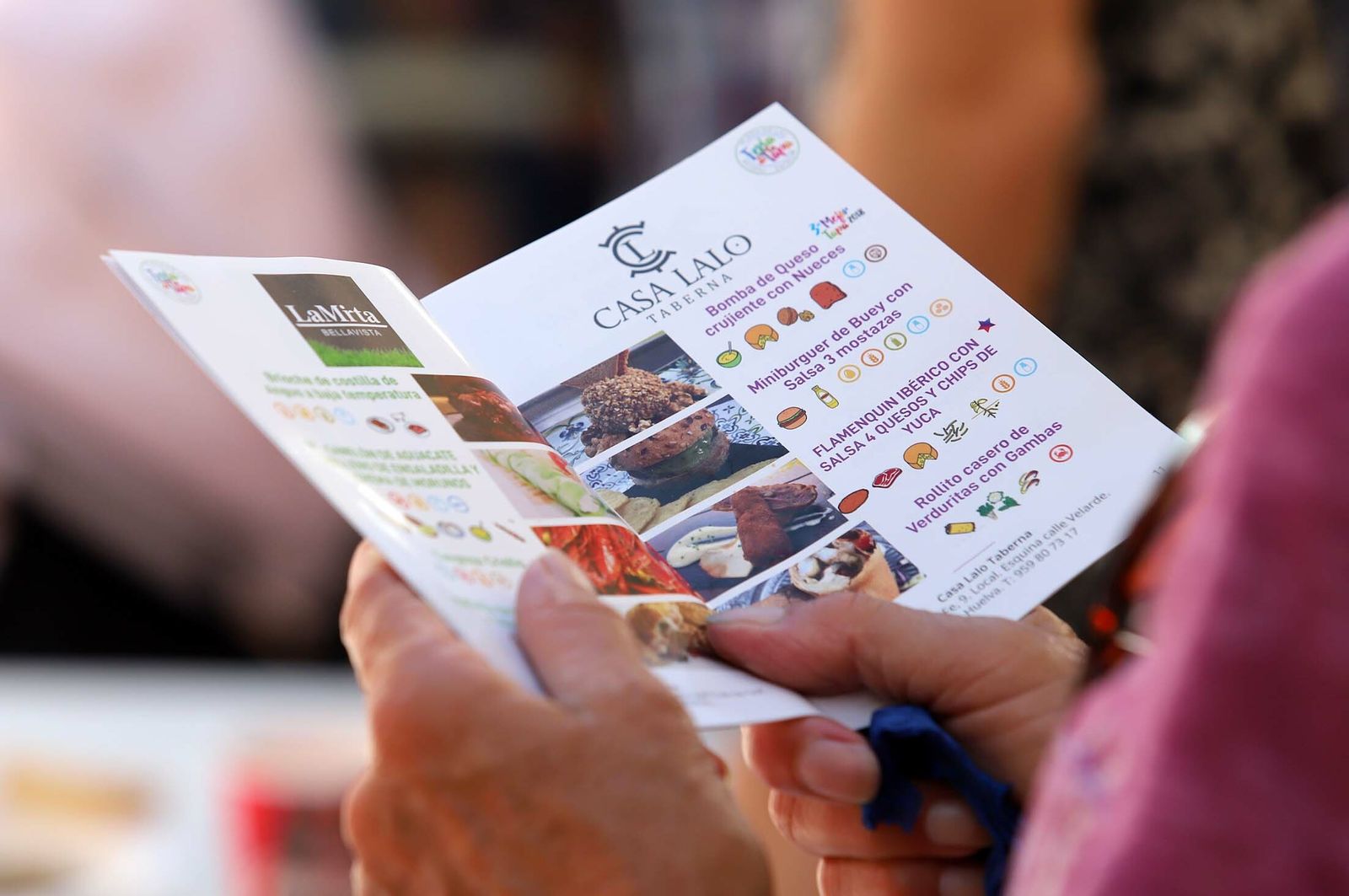 Imágenes de la Feria de la Tapa. Casa Idolina gana el concurso a la mejor tapa
