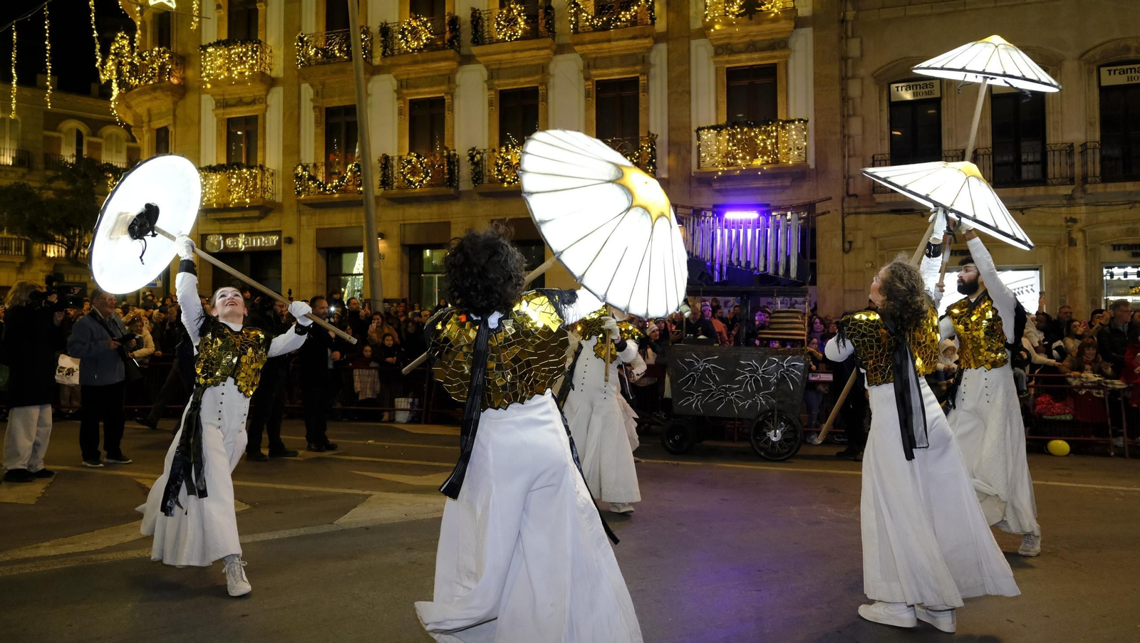 La Cabalgata de Reyes Magos de Almería, en imágenes