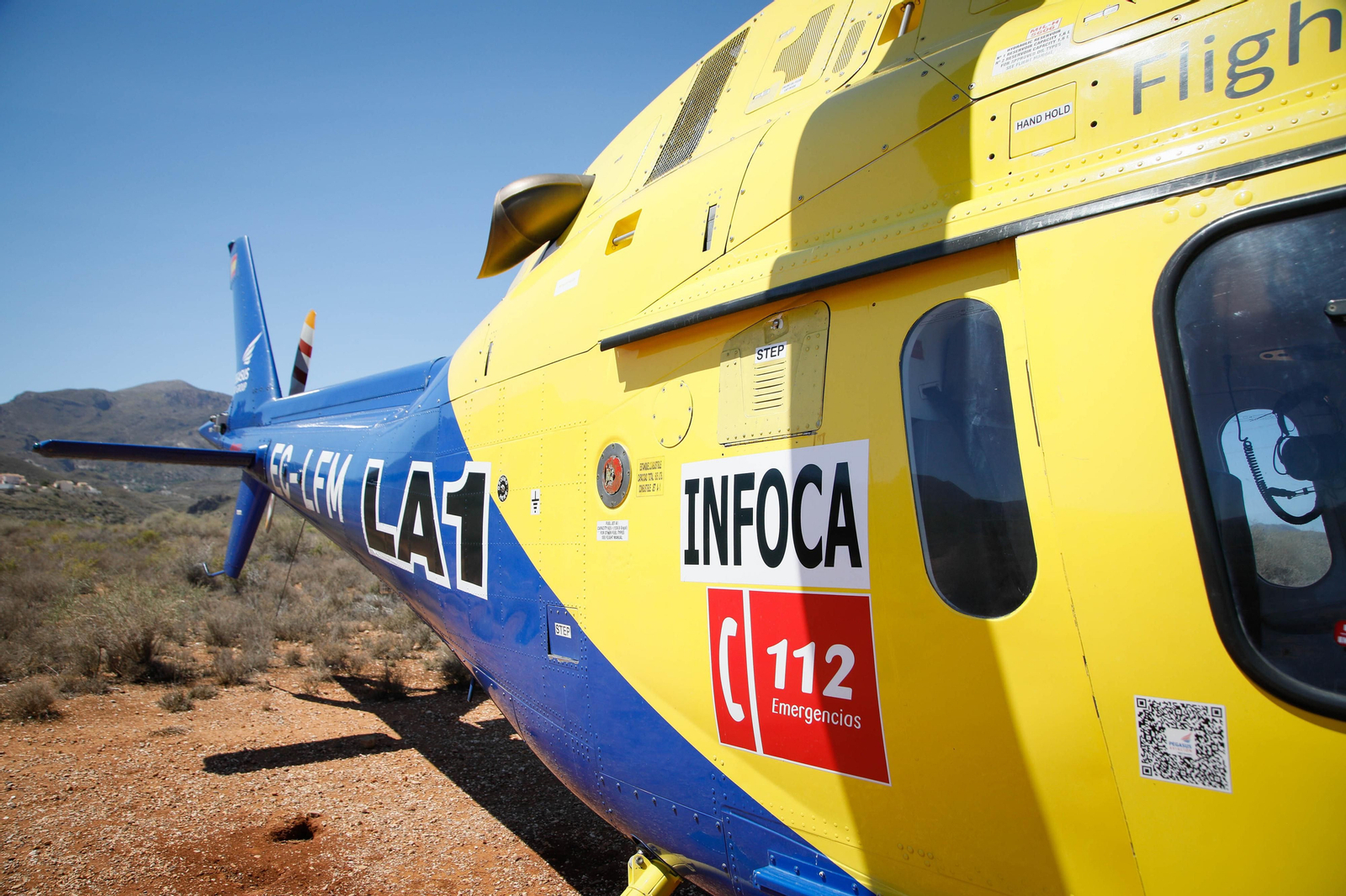 Así se ha vivido el simulacro de incendio forestal en Turre