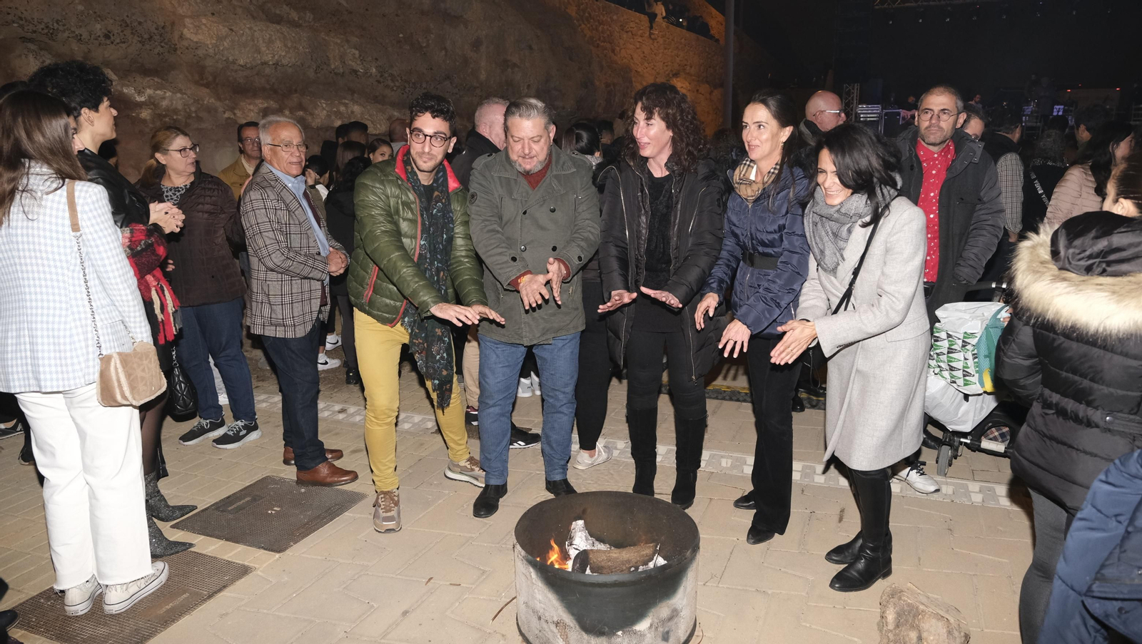 La Noche de las Candelas en el Mesón Gitano de Almería, en imágenes