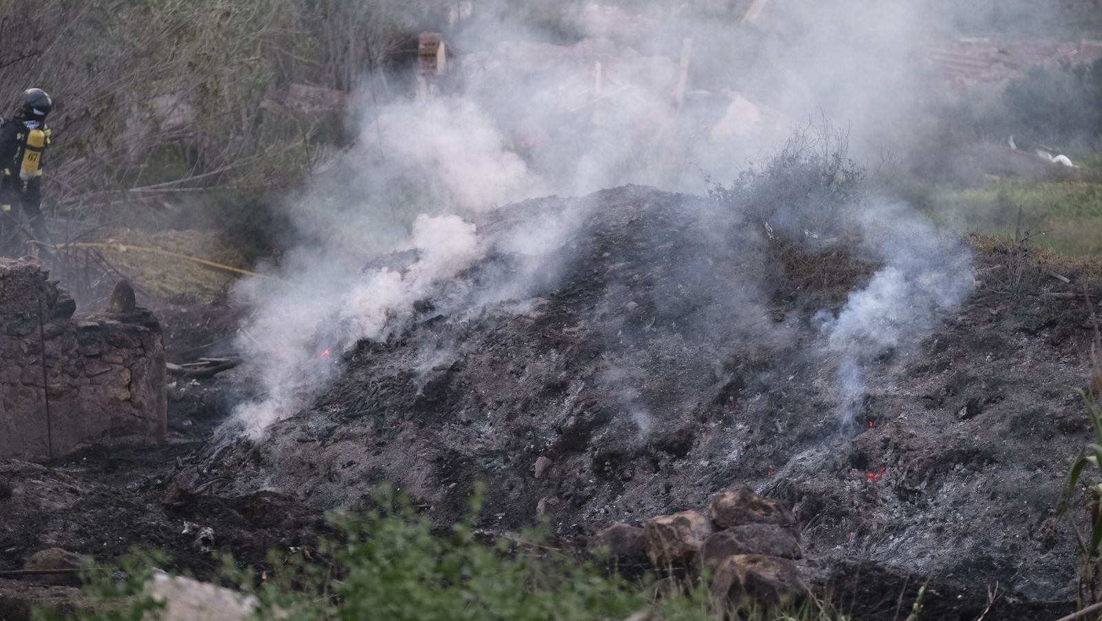 Fotogalería incendio descampado Vega de Acá. Almería