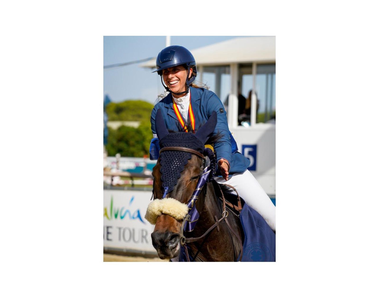 Paula Azofra, campeona de España Clásico 1.20 en el Andalucía October Tour de Montenmedio