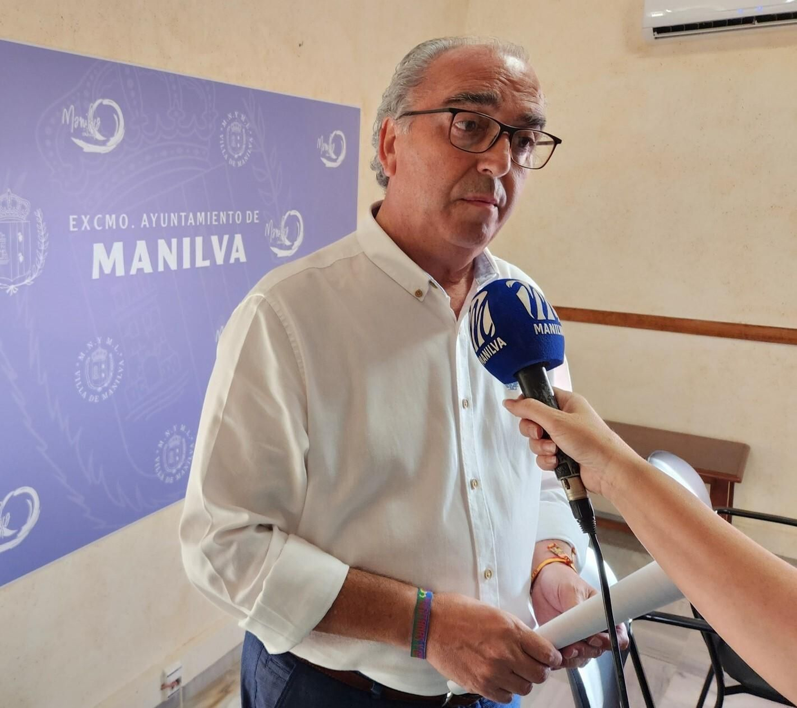 El alcalde de Manilva, José Manuel Fernández.