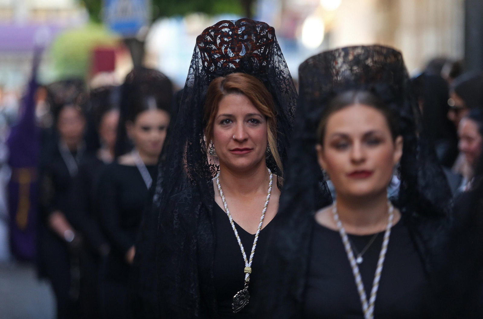 Fotos del Lunes Santo en Algeciras: Coronado de Espinas y La Columna