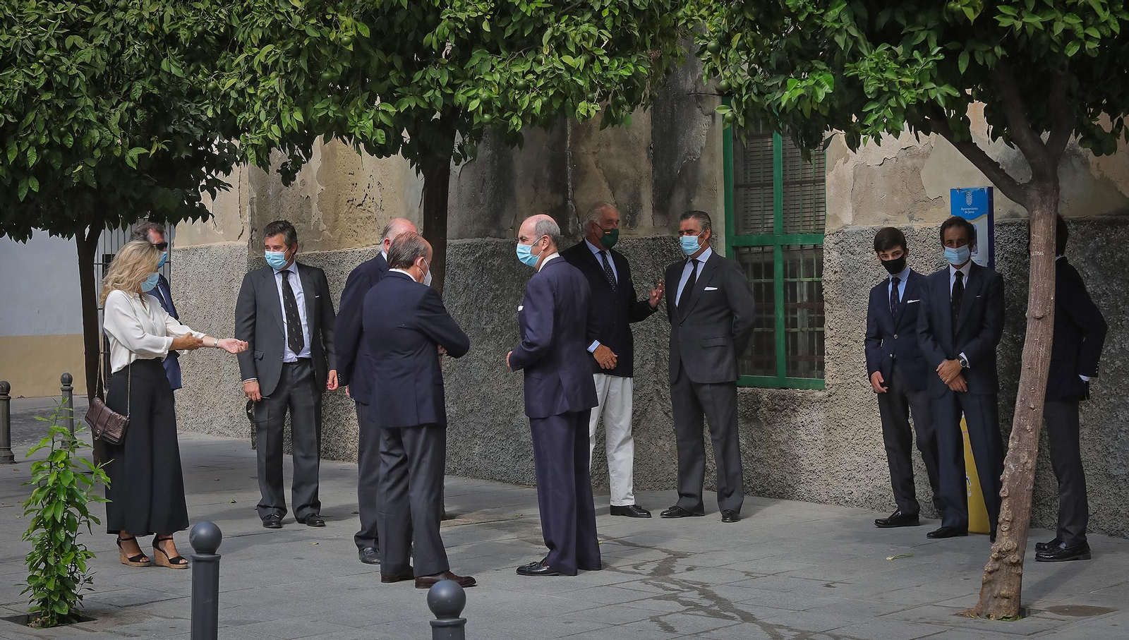 Familiares y amigos despiden en San Marcos a Luis López de Carrizosa y Domecq 'Conde de Peraleja'