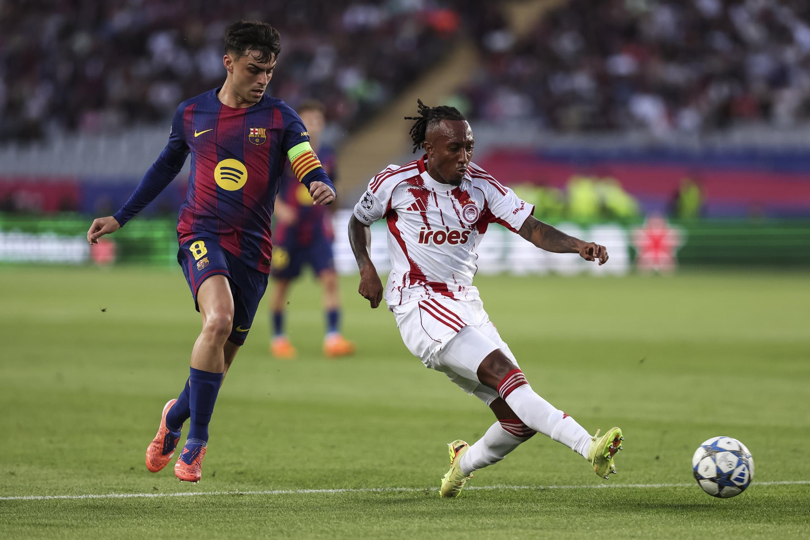 Las fotos del Barcelona-Olympiacos