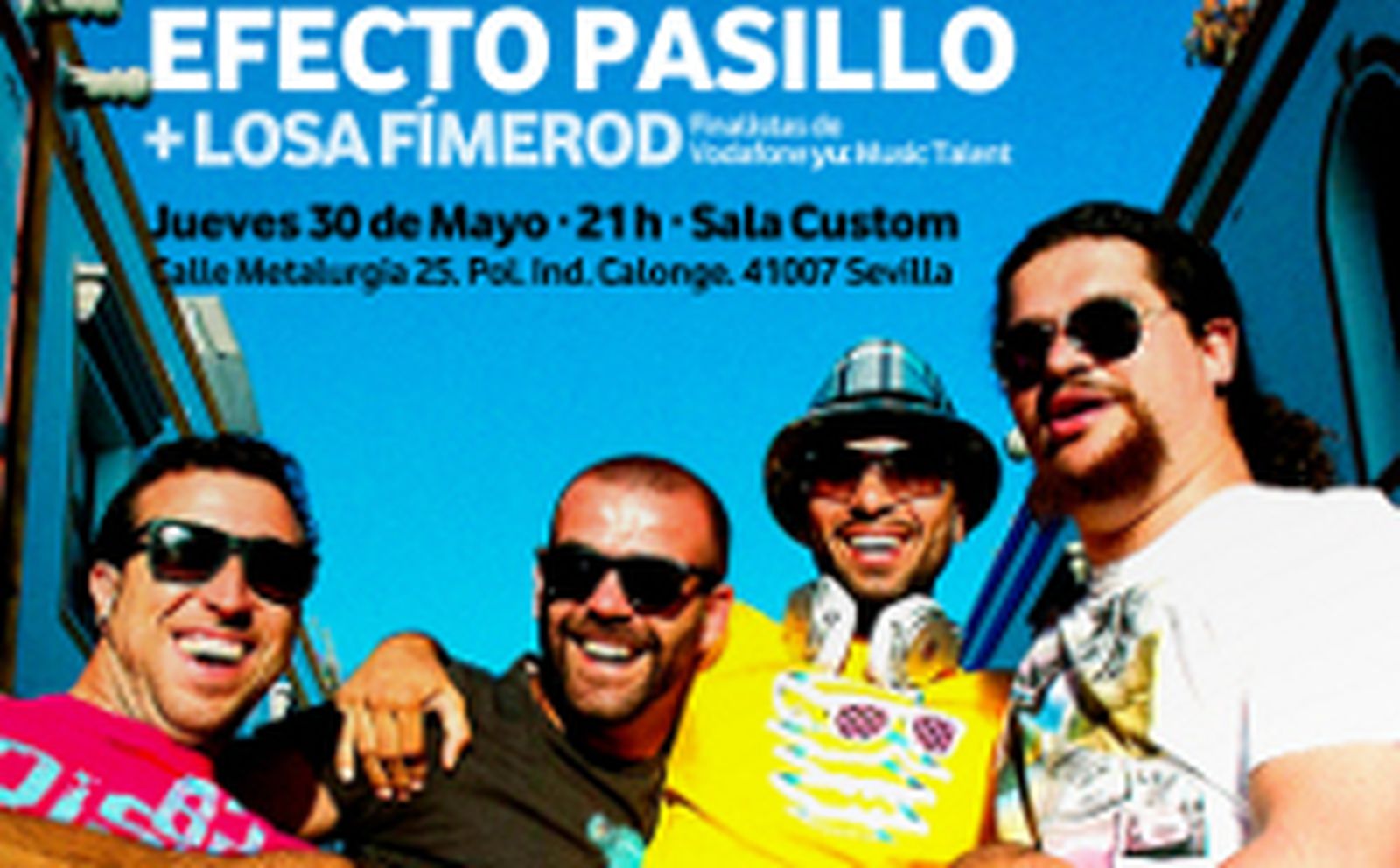 ¿Quieres venir al concierto de Efecto Pasillo?