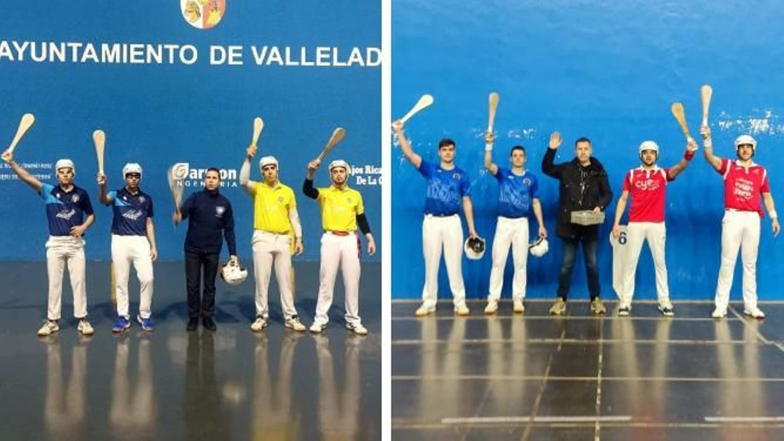 Los representantes del CP Almería y CP Benahadux en esta última jornada.