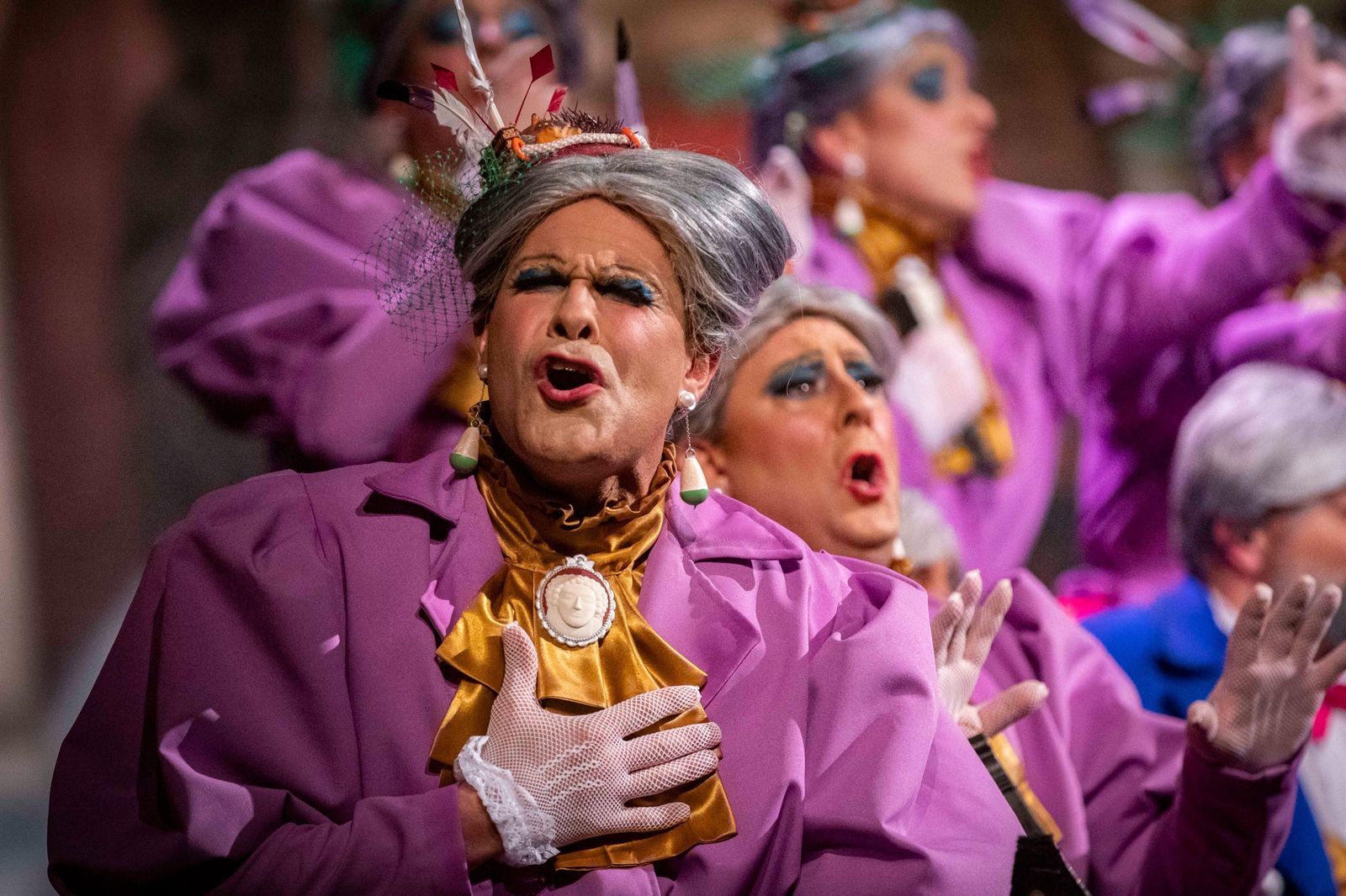 Coro 'La dama de Cádiz'