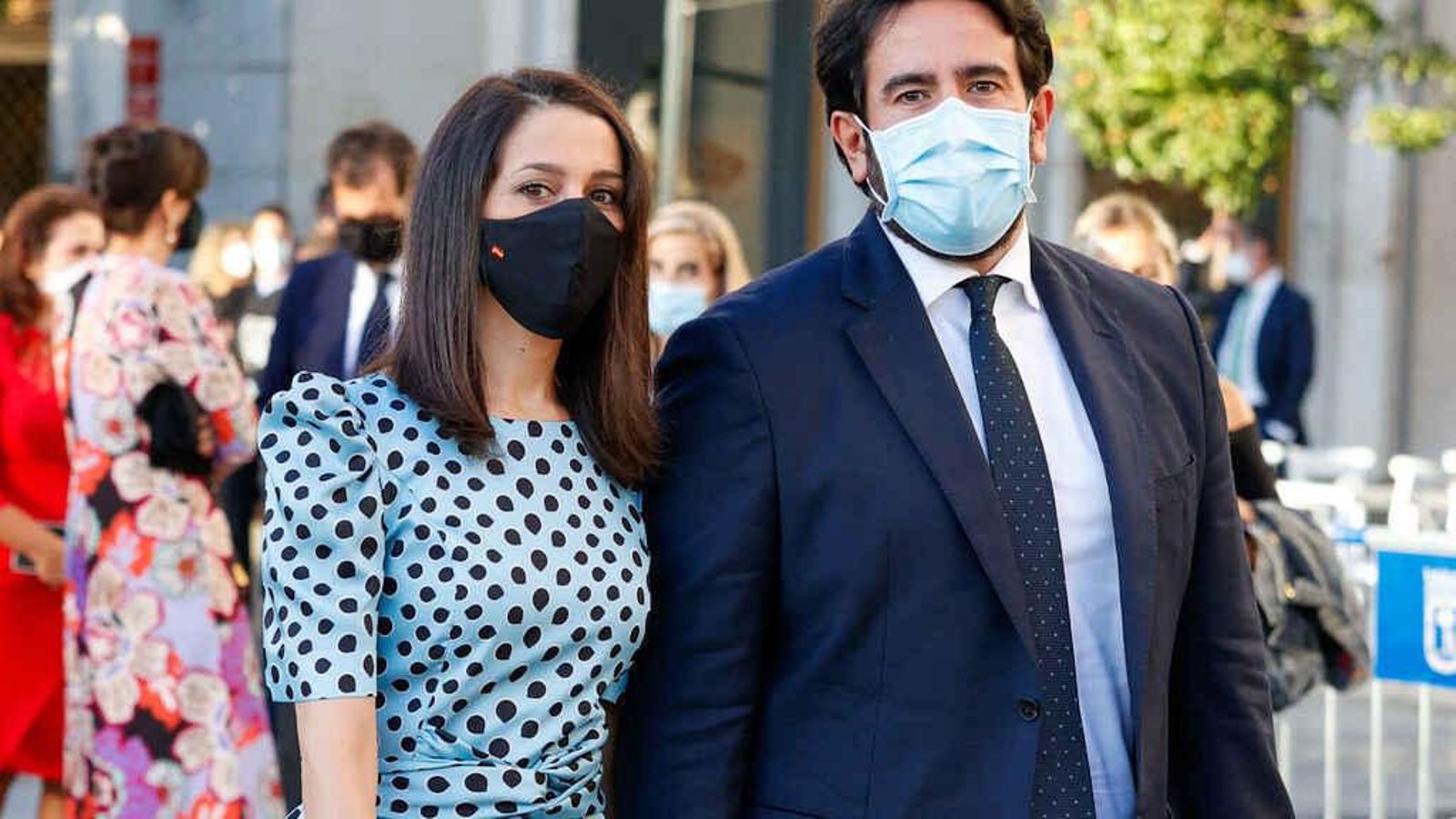 Inés Arrimadas y su marido, Xavier Cimas.