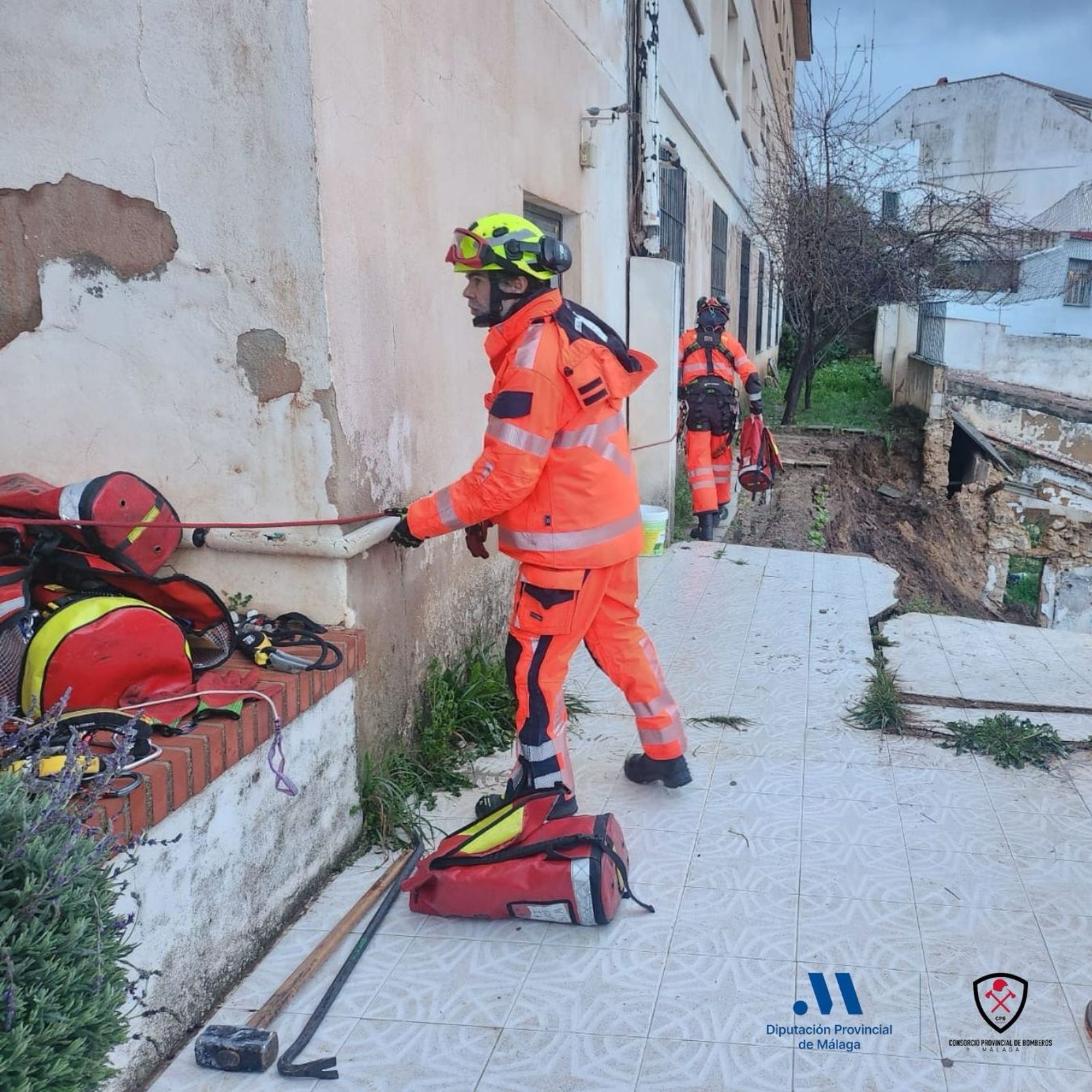 Imagenes de la provincia de Málaga tras el paso de la borrasca 'Jana'