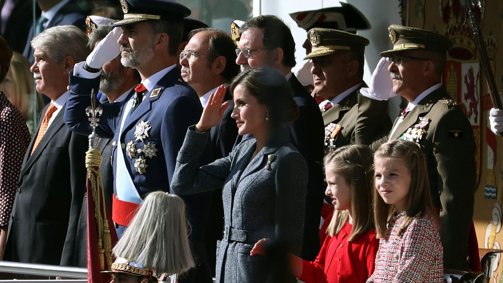 Las imágenes por el Día de la Fiesta Nacional