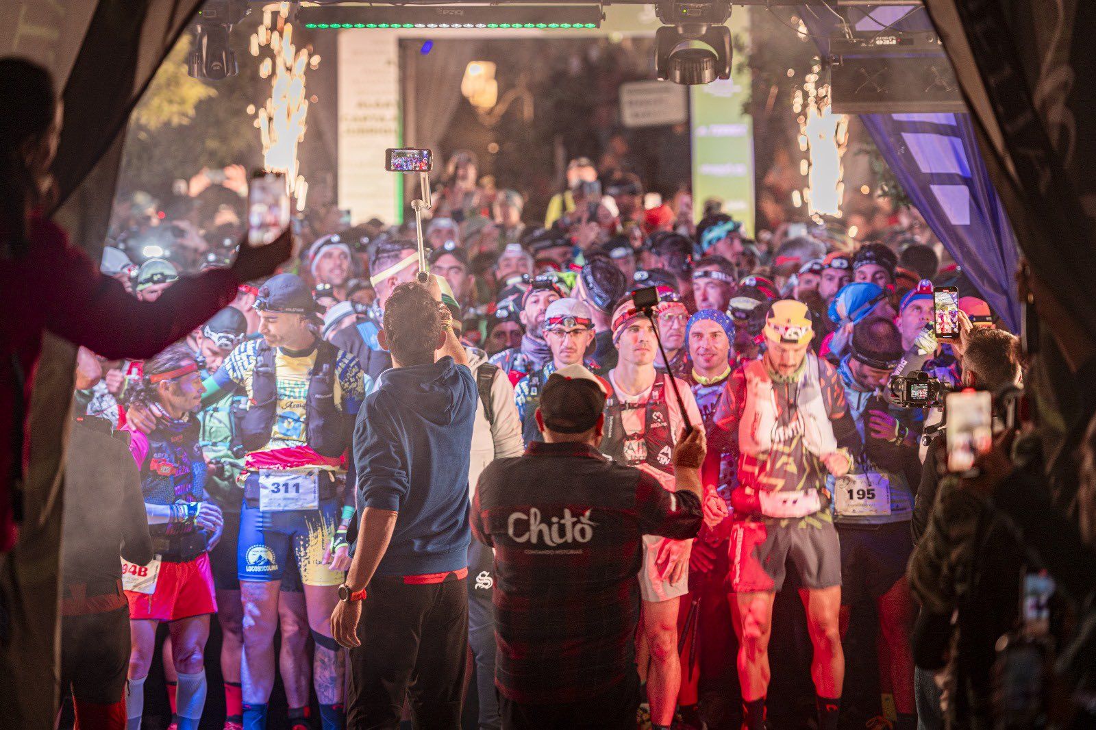 Salida de la prueba.