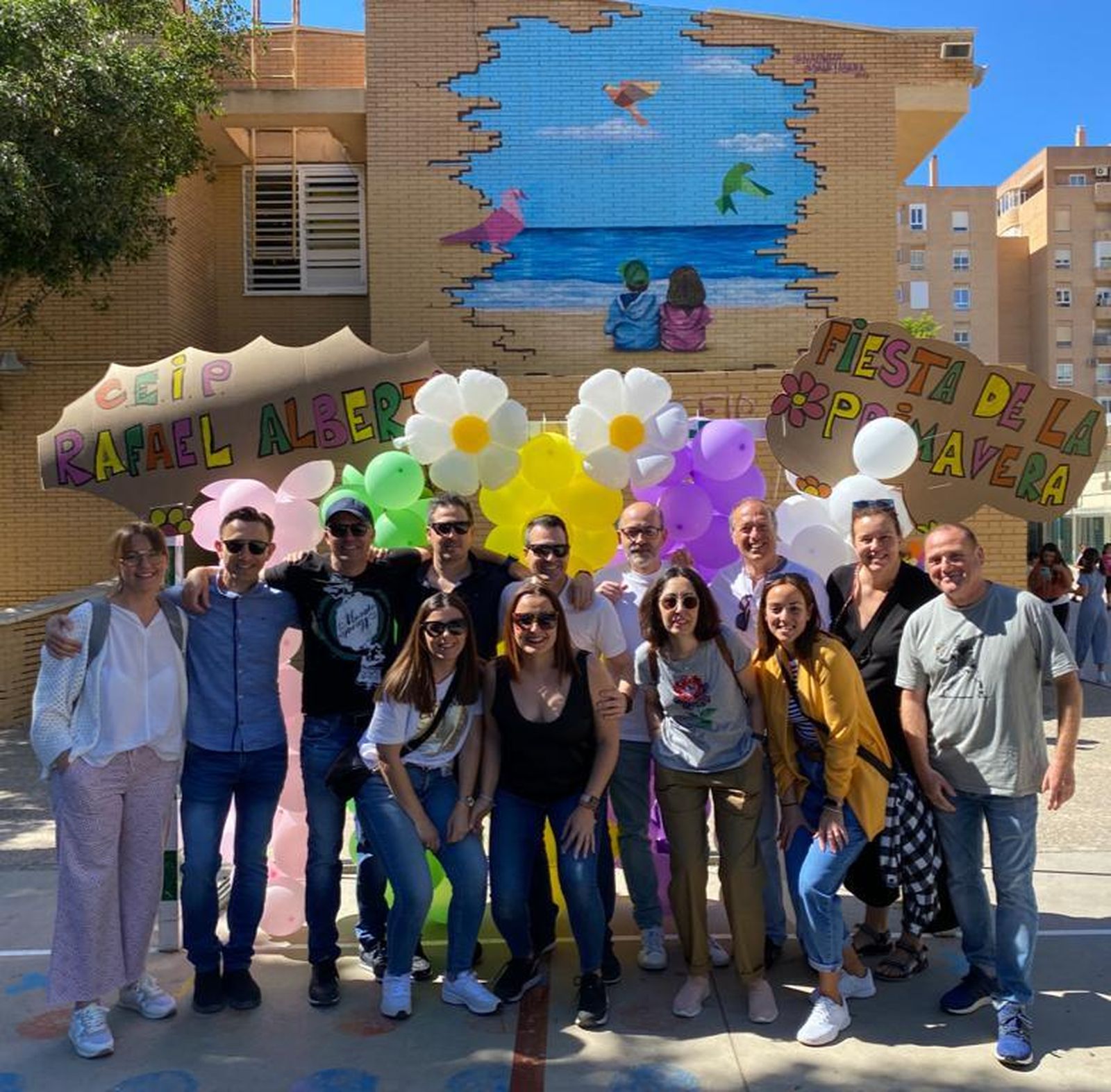 Fiesta de la Primavera en el CEIP Rafael Alberti para hacer del colegio un espacio cardioasegurado y cardiosaludable
