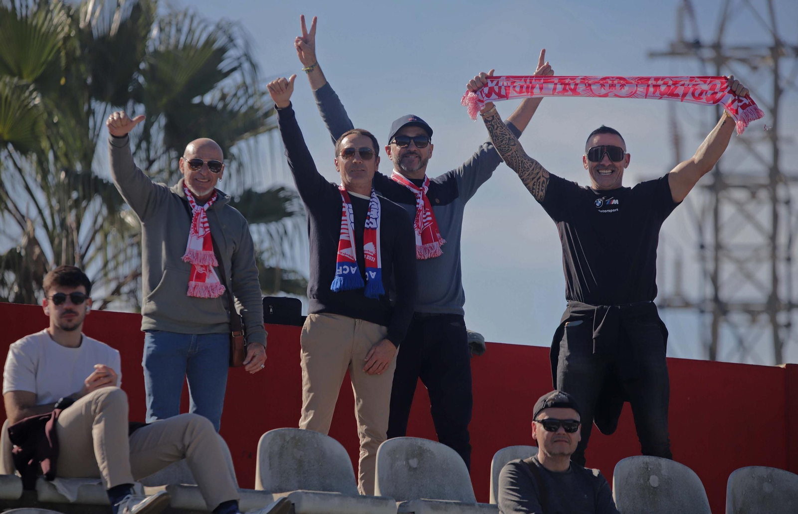 Búscate en el Nuevo Mirador durante el Algeciras - Atlético Madreliño de Primera Federación