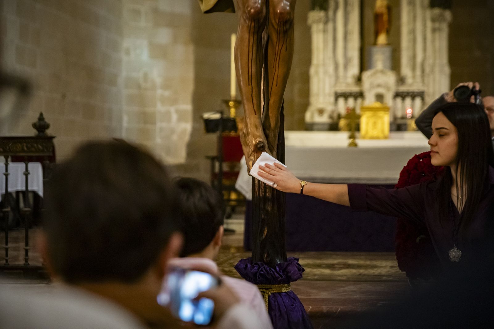 Las imágenes de los besapiés y besamanos del Segundo Domingo de Cuaresma en Jerez