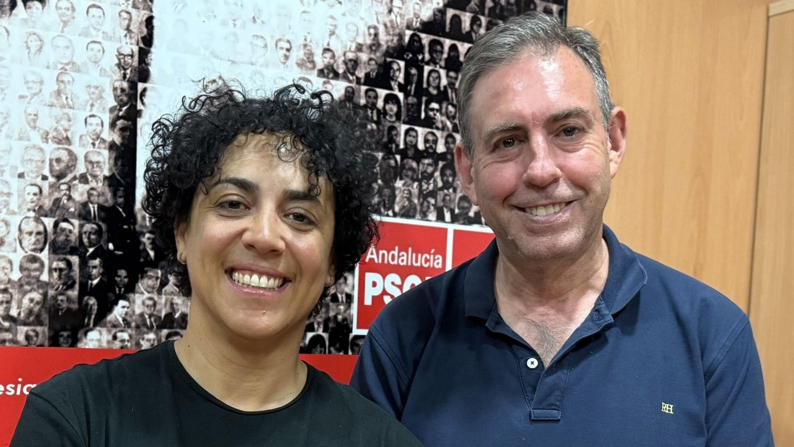 Tania Cedeño junto a José Antonio Rodríguez