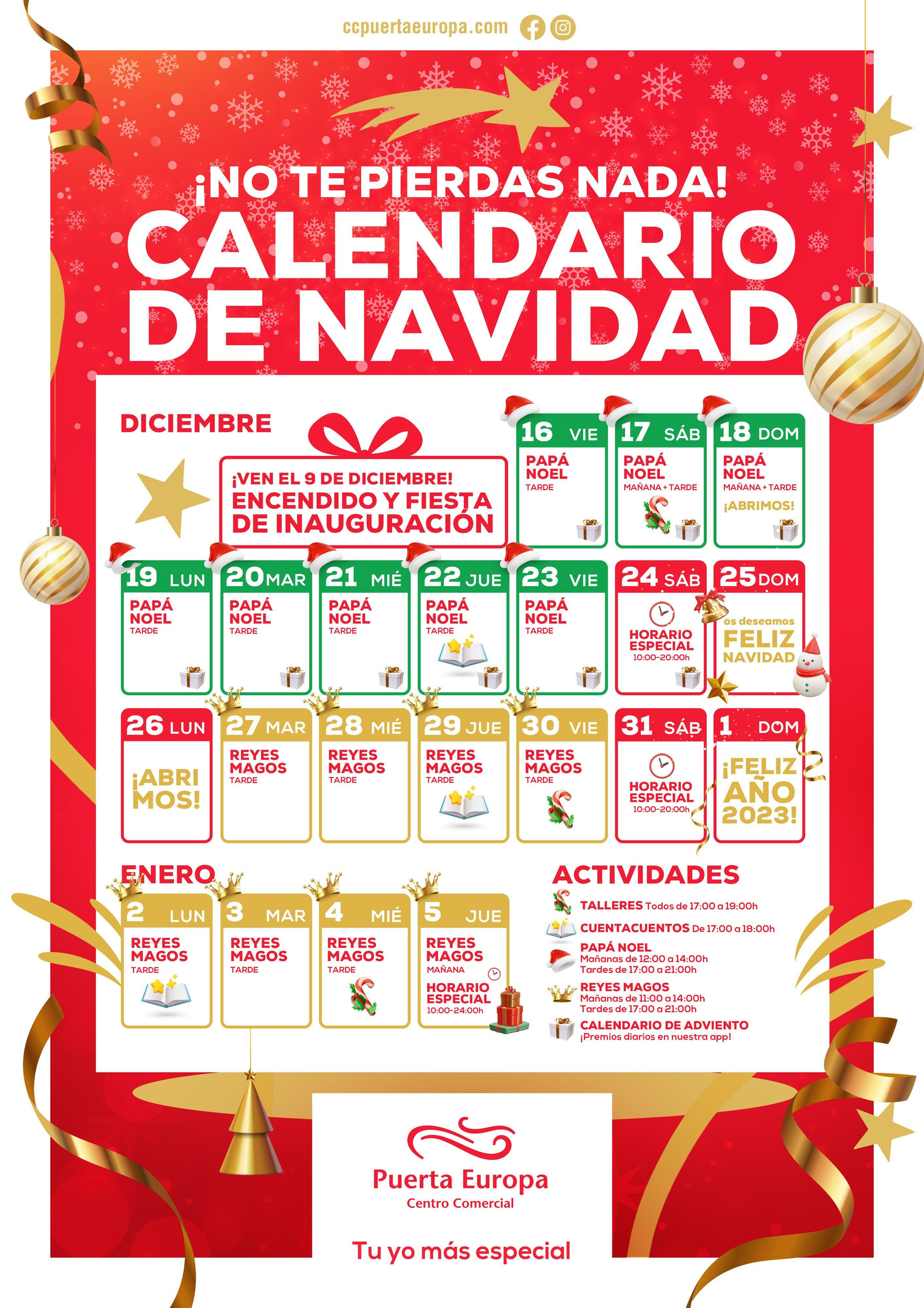 Calendario de Navidad