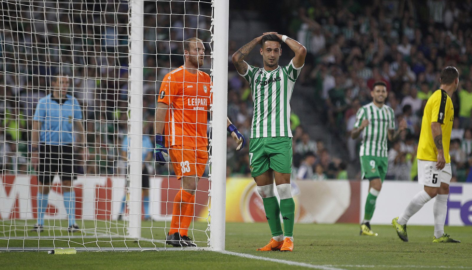 El Betis-Dudelange, en imágenes