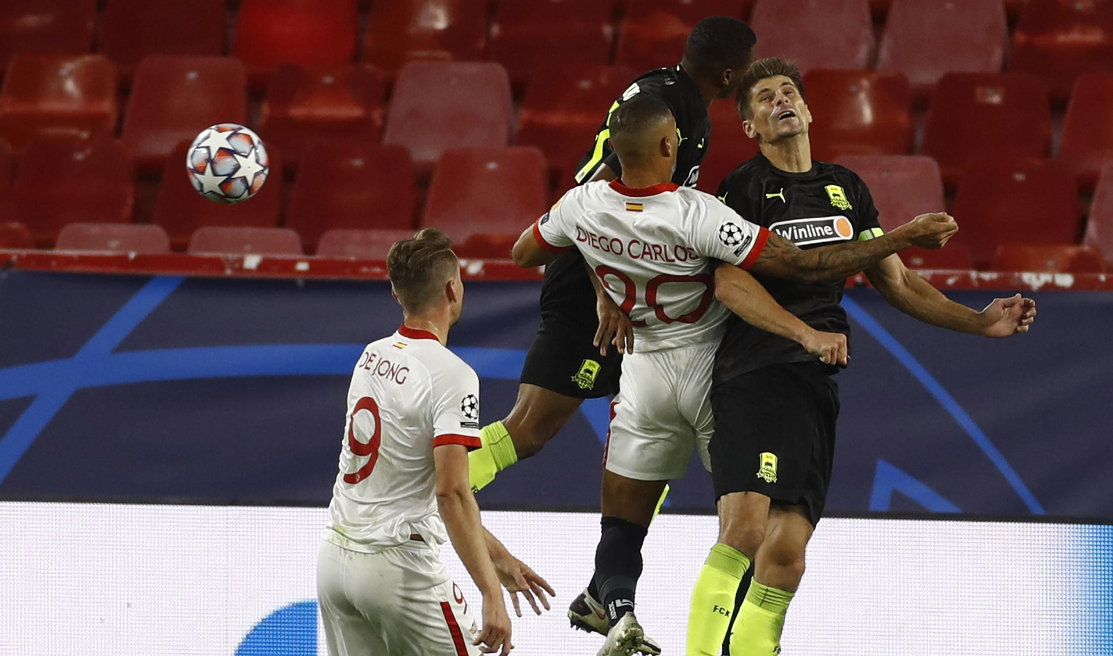 Las imágenes del Sevilla-Krasnodar