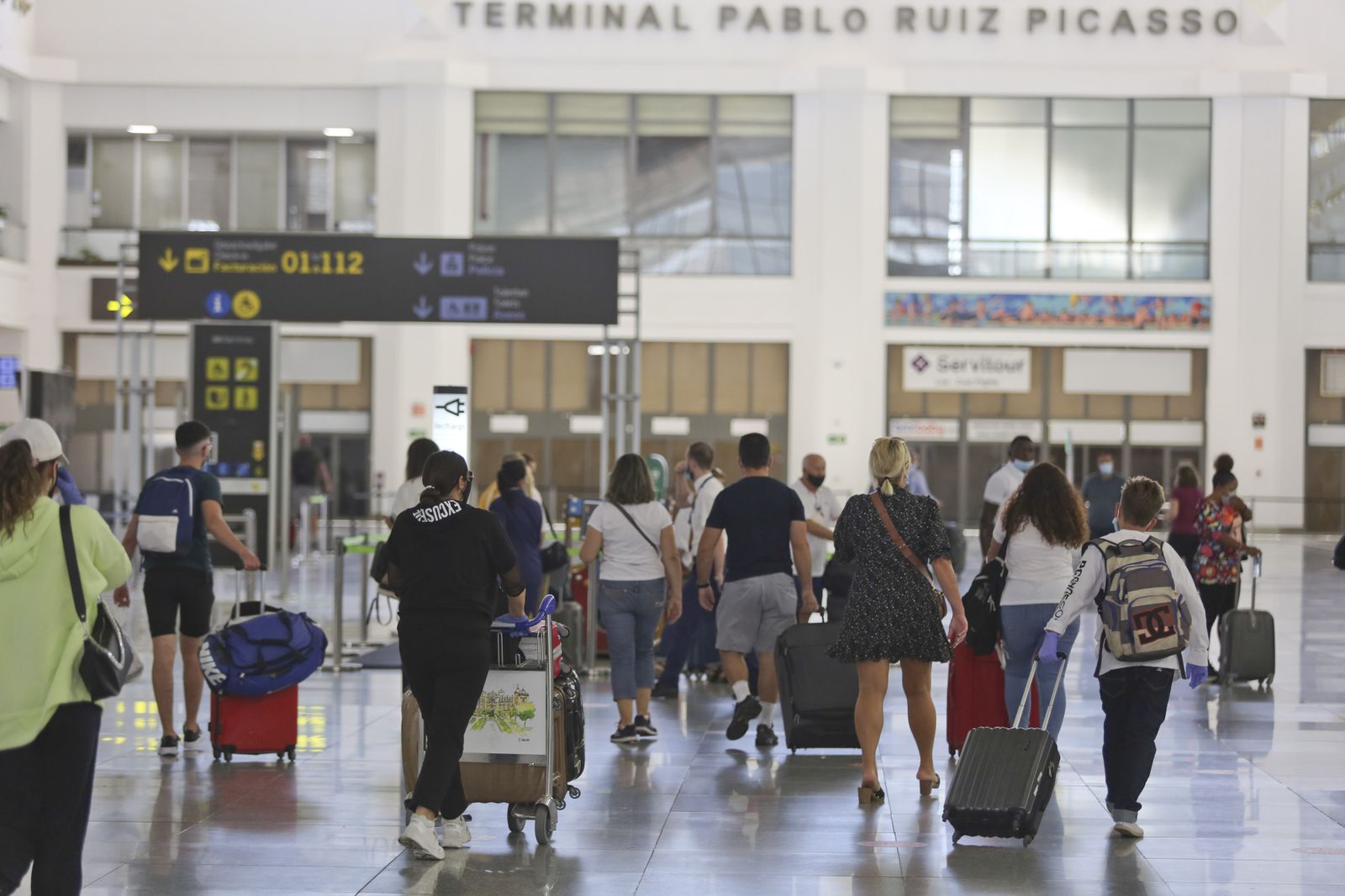 El 'estreno' de la T3 del aeropuerto de Málaga