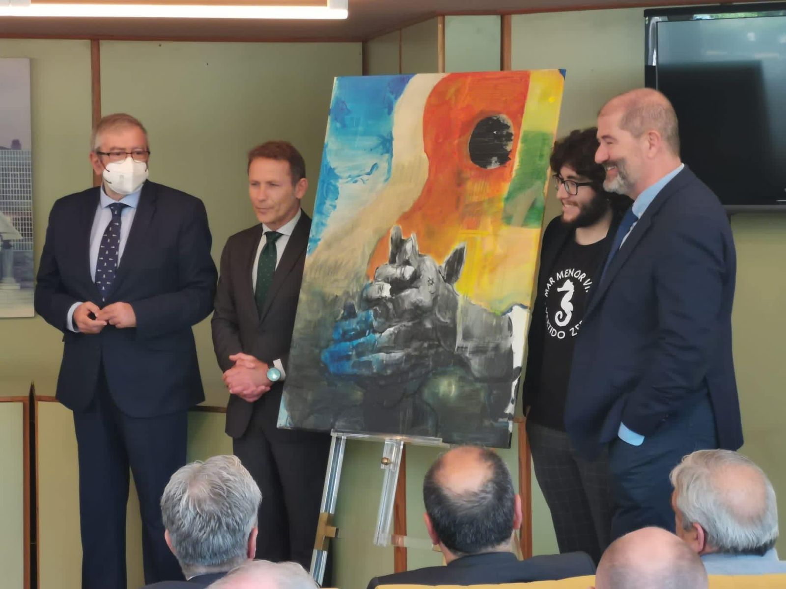 Un instante de la presentación de la programación de Lo Ferro Flamenco