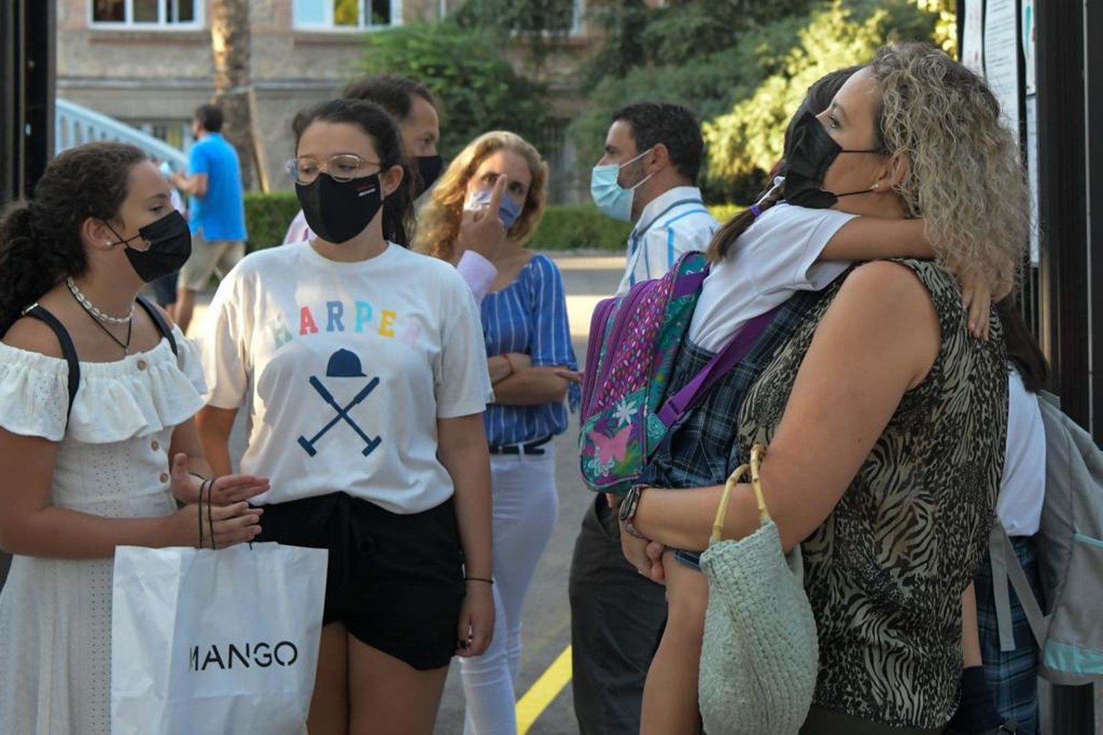 Fotos: así está siendo la vuelta al cole 2021 en Granada