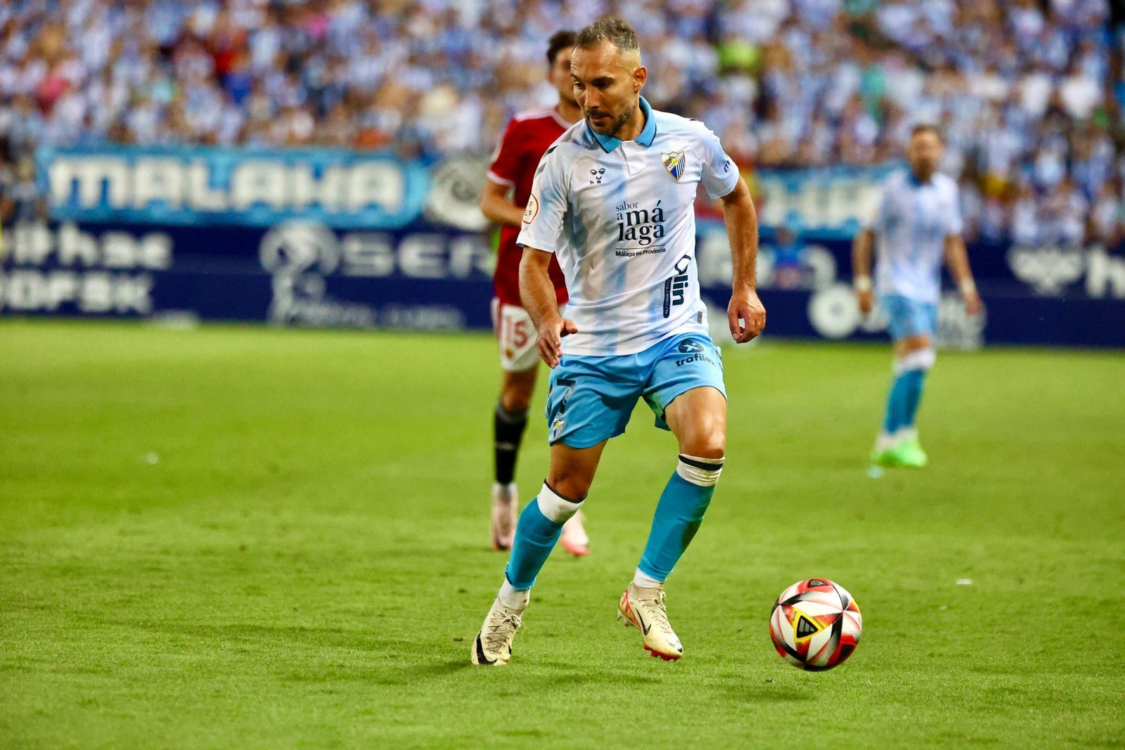 El Málaga CF-Nàstic, en fotos