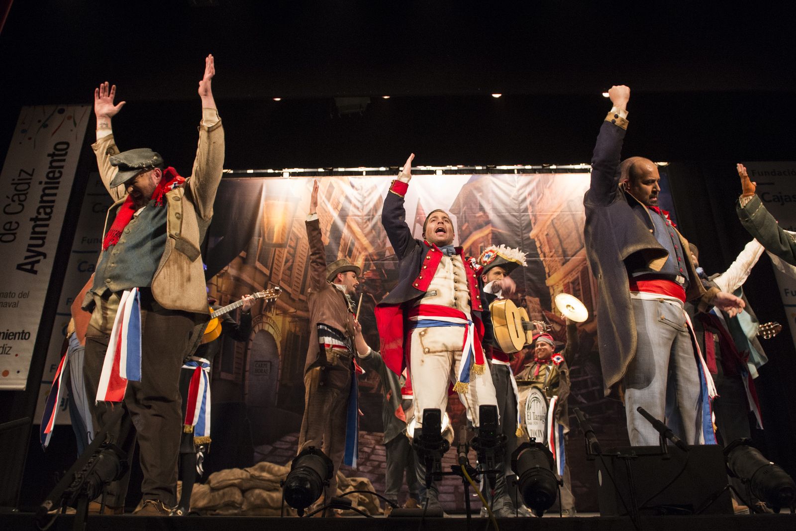 Las imágenes de la cuarta función clasificatoria