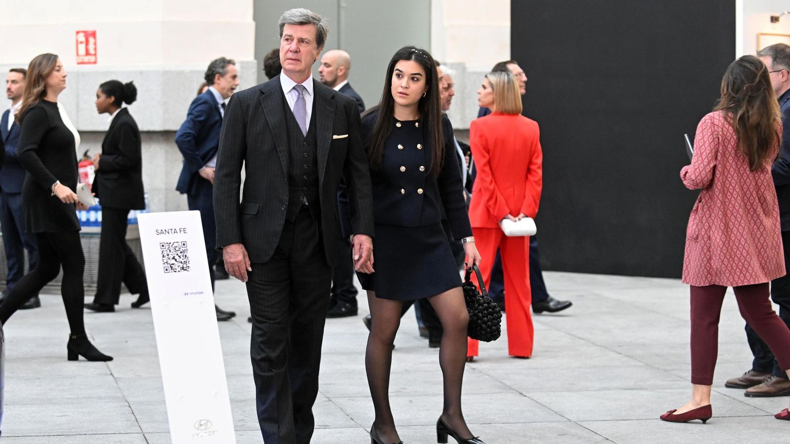 Cayetano Martínez de Irujo y su futura esposa, Bárbara Mirjan