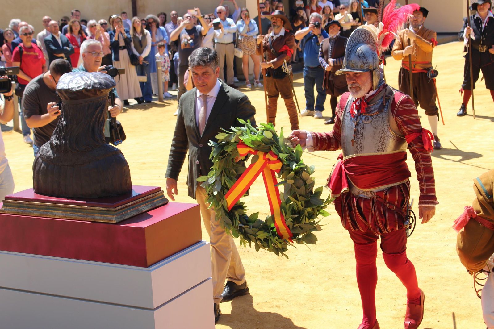 Desfile de recreación histórica sobre el Gran Capitán
