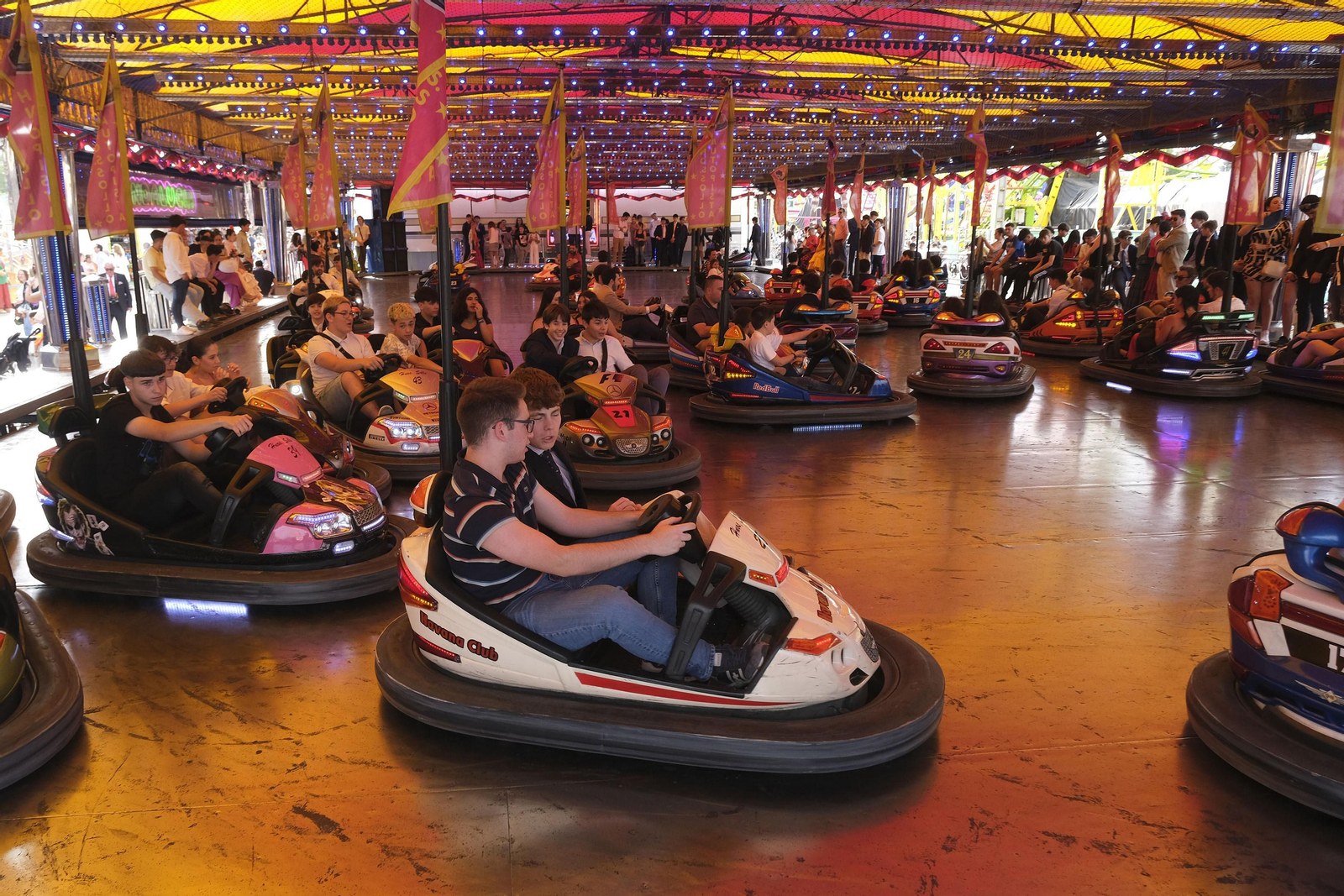 Ambiente un viernes de feria. La calle del infierno