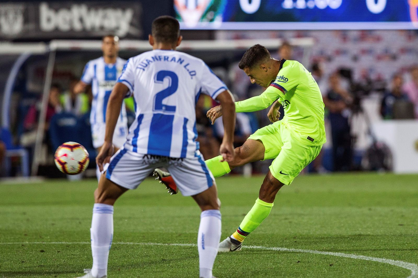 Las imágenes del Leganés-Barcelona