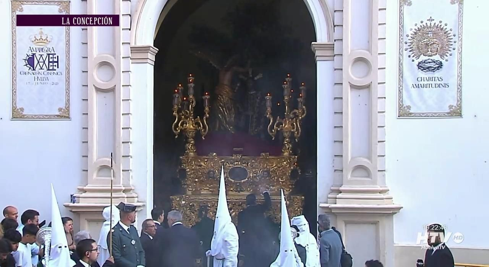 Oración en el Huerto vuelve a abrir las puertas de la Concepción el Jueves Santo en Huelva