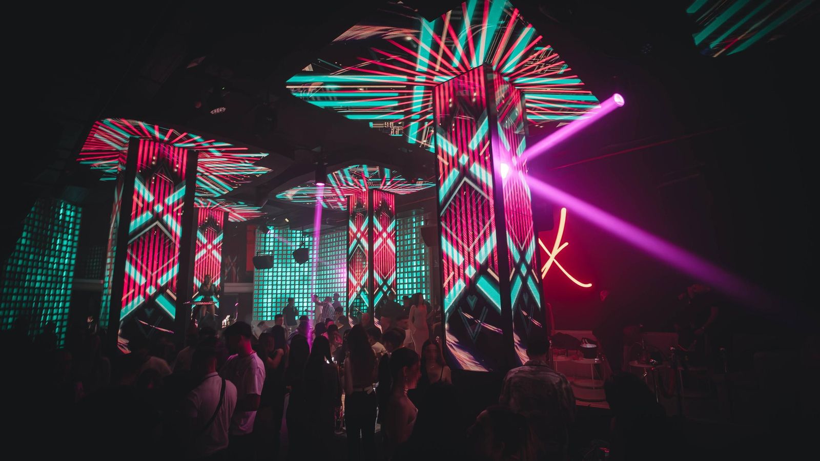 La discoteca Xcess, en Puerto Banús.