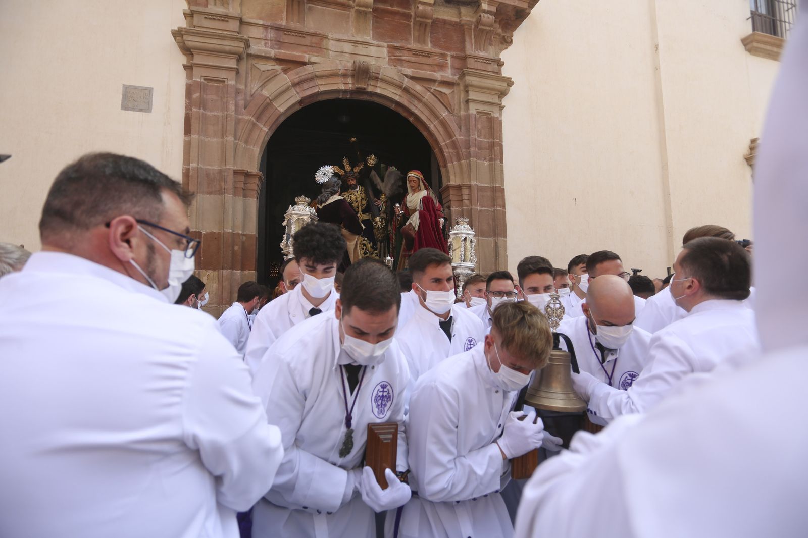 La procesión de Salutación este Domingo de Ramos, en fotos