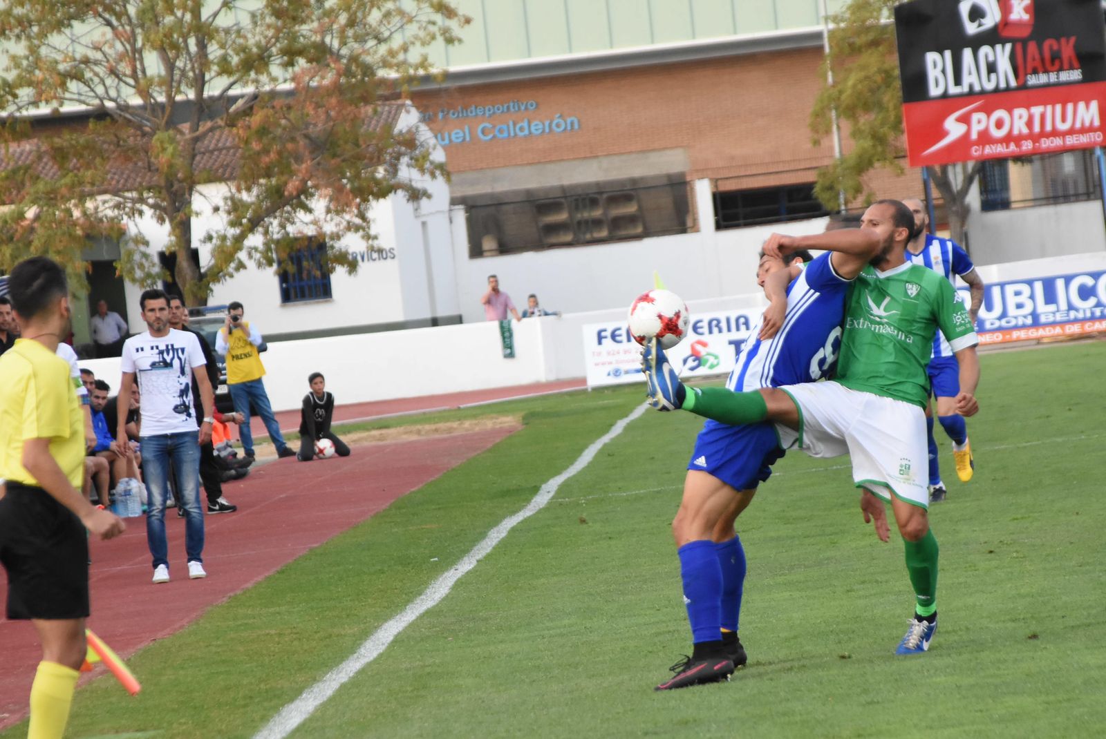 Las imágenes del Villanovense-Recreativo