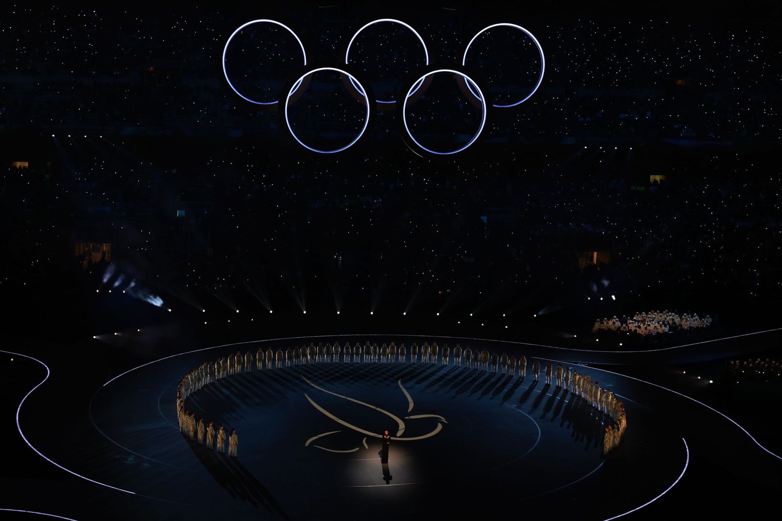 Las fotos de la inauguración de los Juegos Olímpicos de invierno de 2026