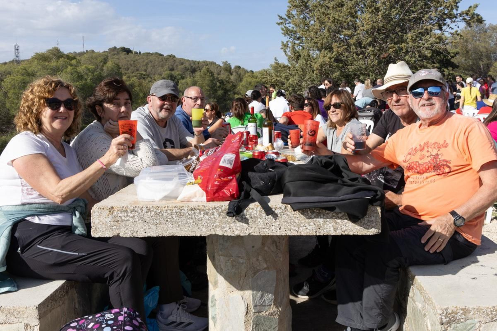 Romería en honor a Santa Catalina, en imágenes