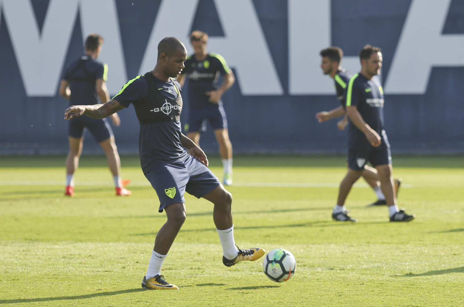 Diego Rolan, en un entrenamiento.