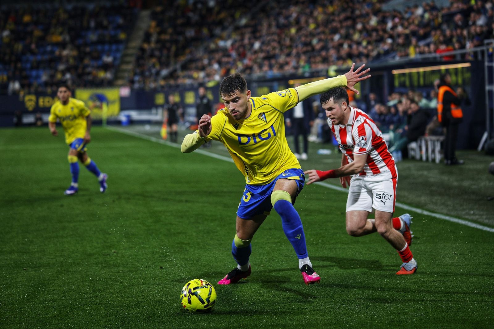 Las imágenes del Cádiz CF-Sporting
