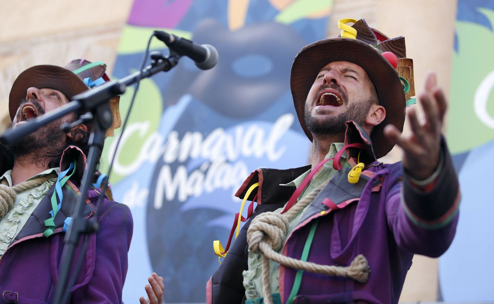 La celebración del Festival de la Alegría en el Carnaval de Málaga