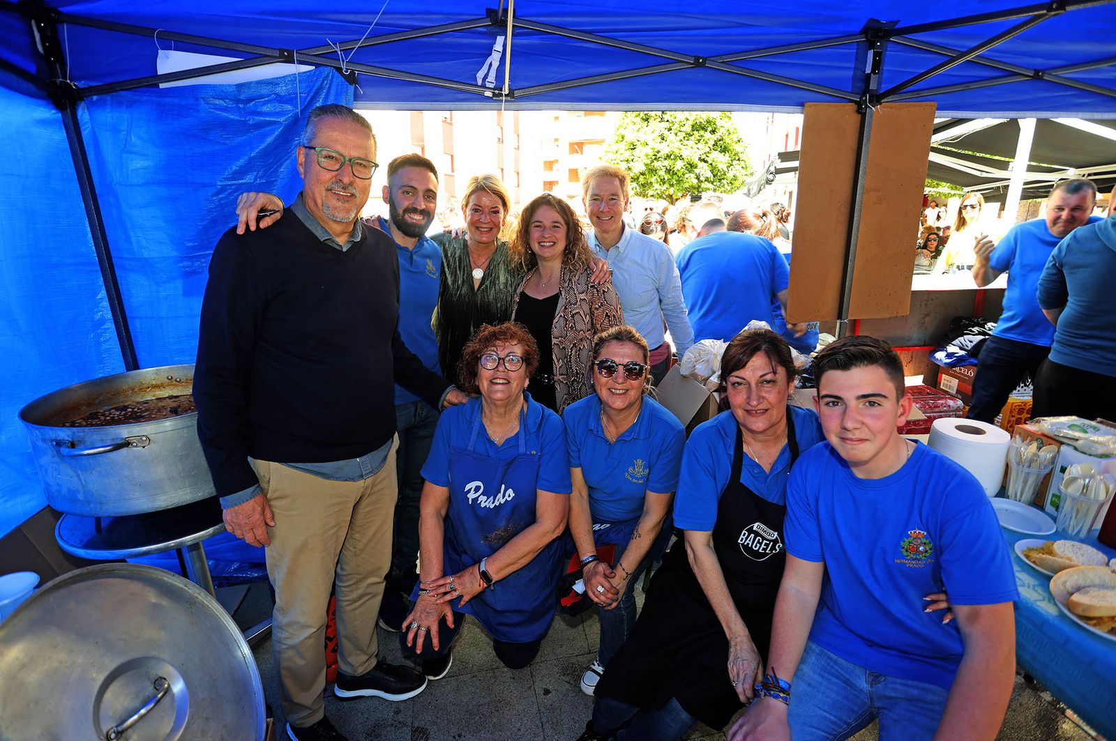 Imágenes del ambiente en el encuentro del gurumelo en el Parque de la Luz