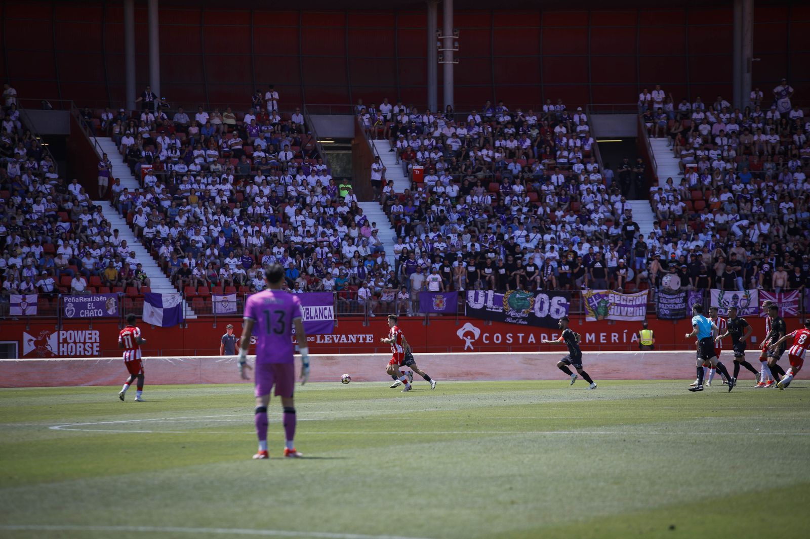 Imágenes del partido entre el Almería B y el Real Jaén