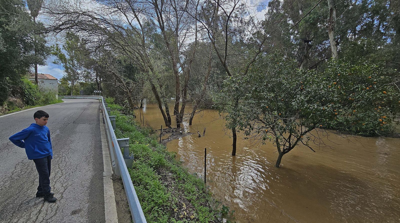 Fotos de las inundaciones en San Martín del Tesorillo