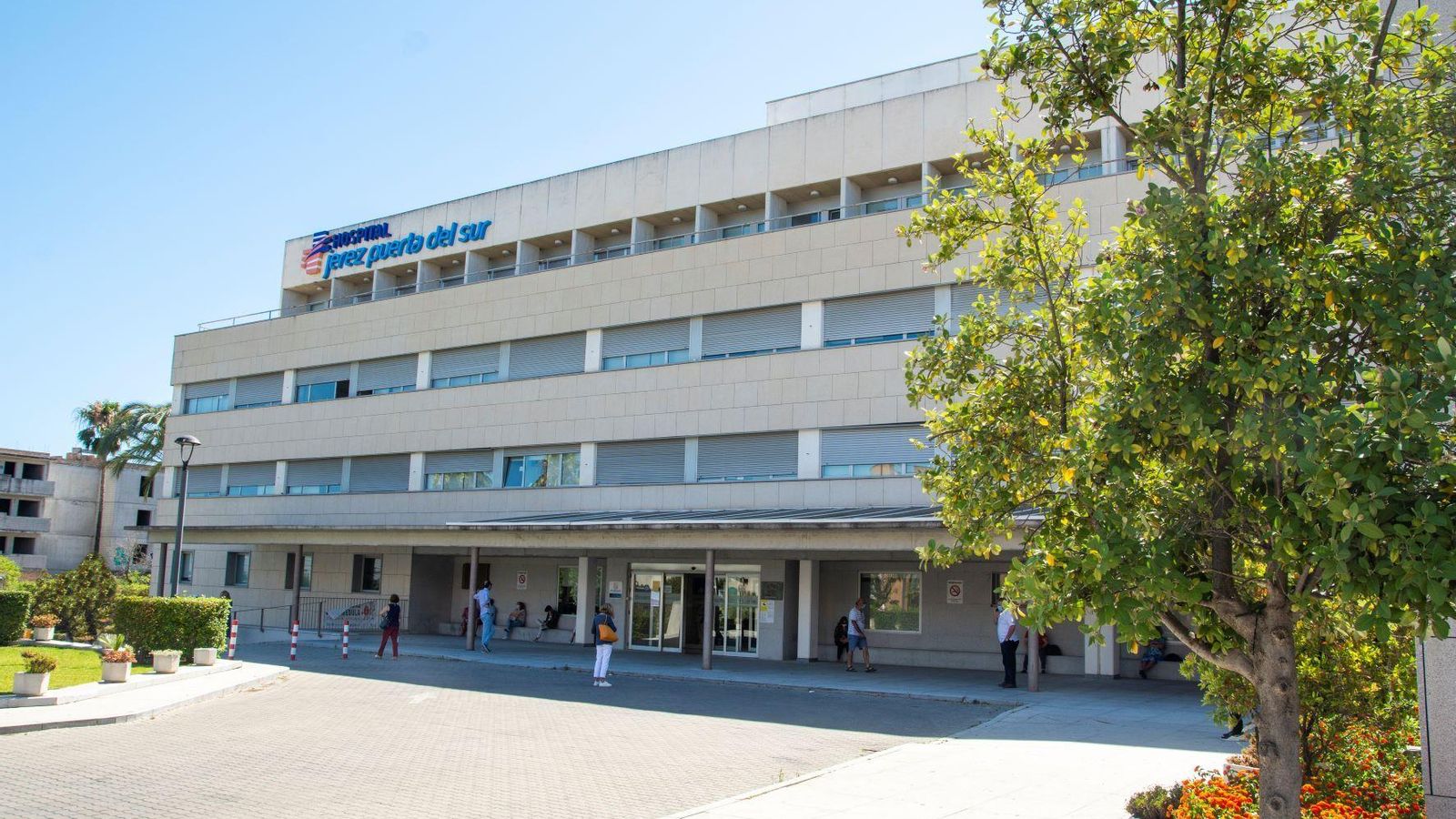 Fachada del Hospital HLA Jerez Puerta del Sur.