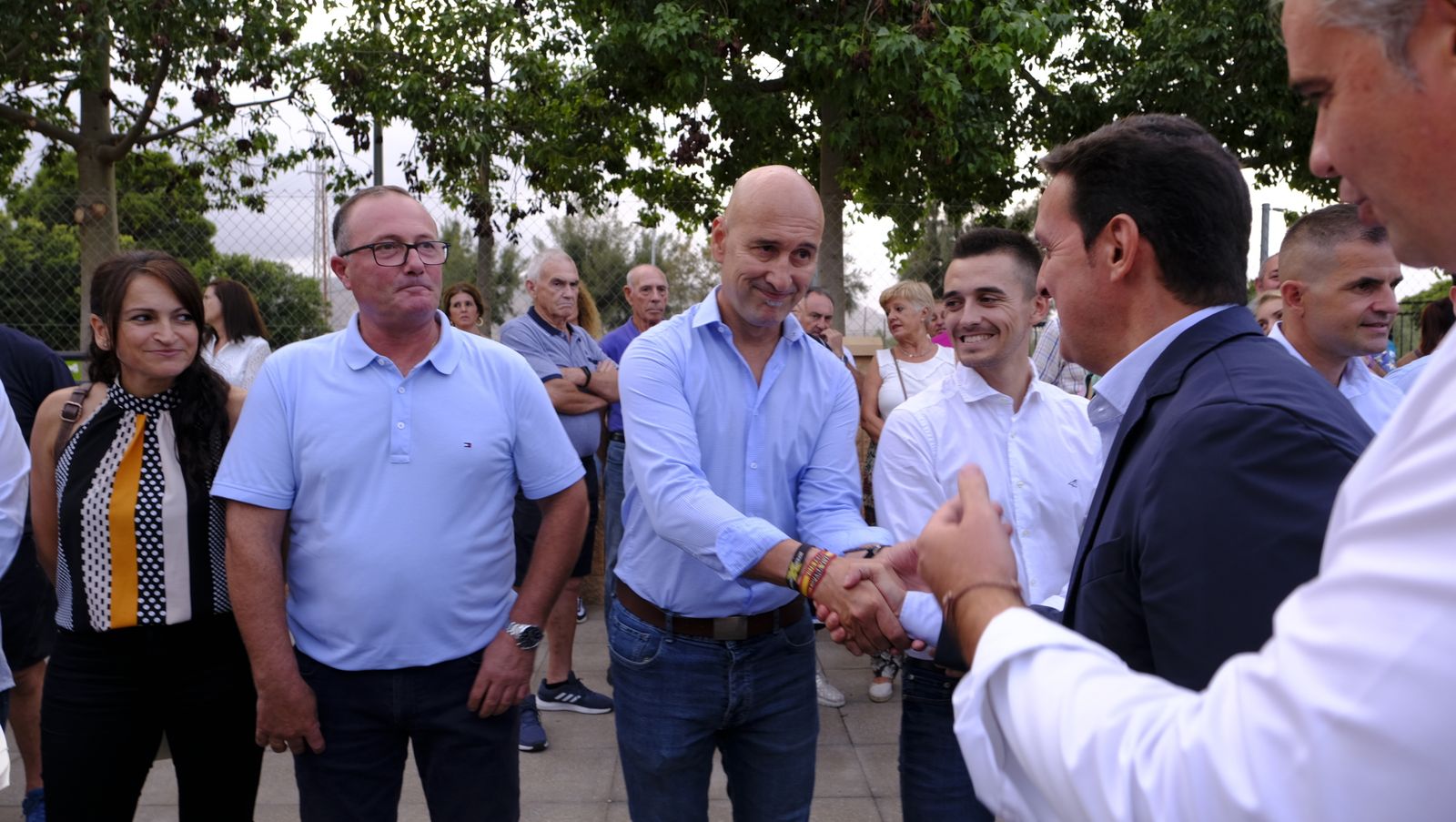 Imágenes de la inauguración del puente que une Huércal de Almería y Viator