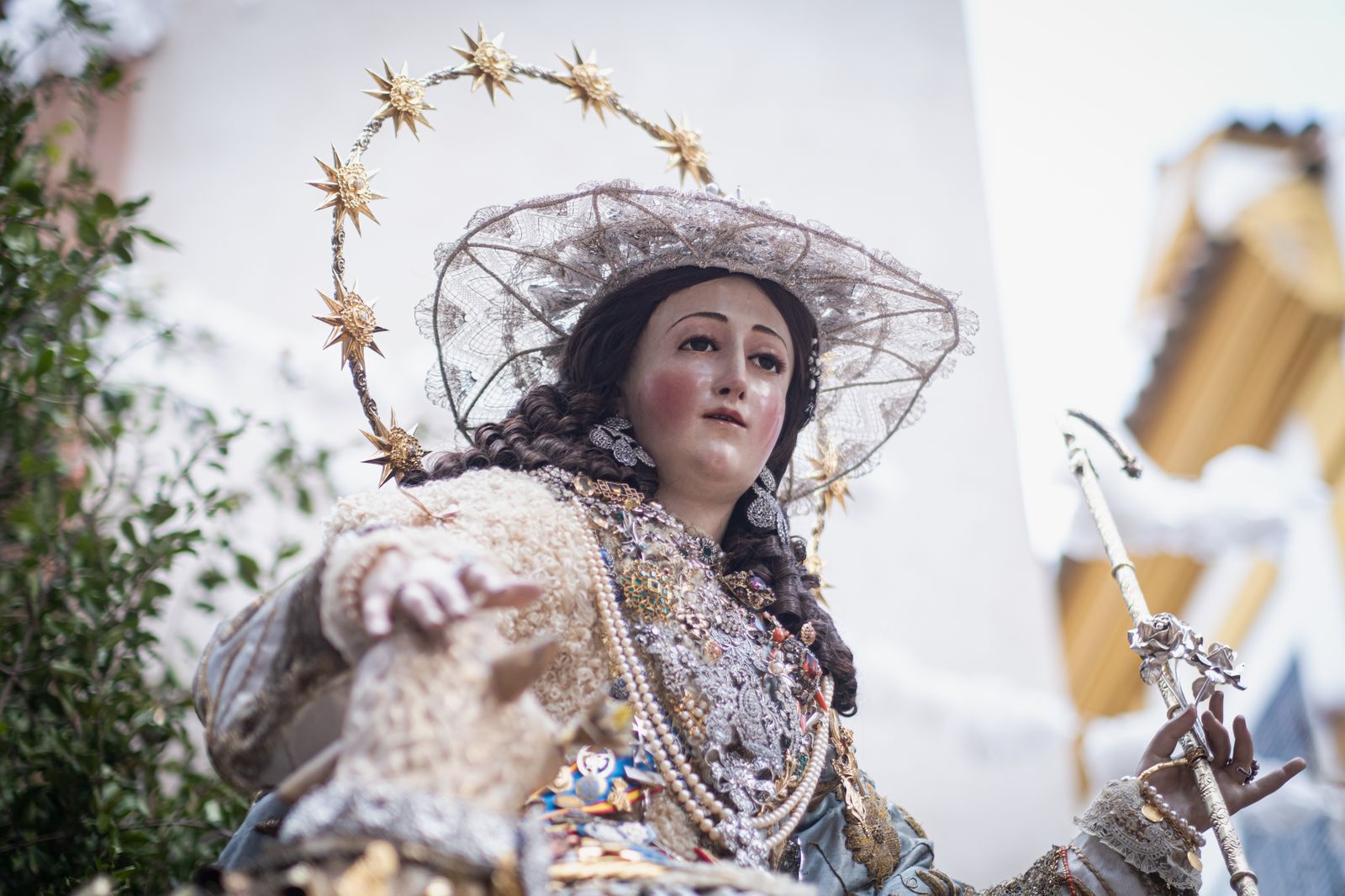 Las imágenes de la salida de la Divina Pastora de Santa Marina