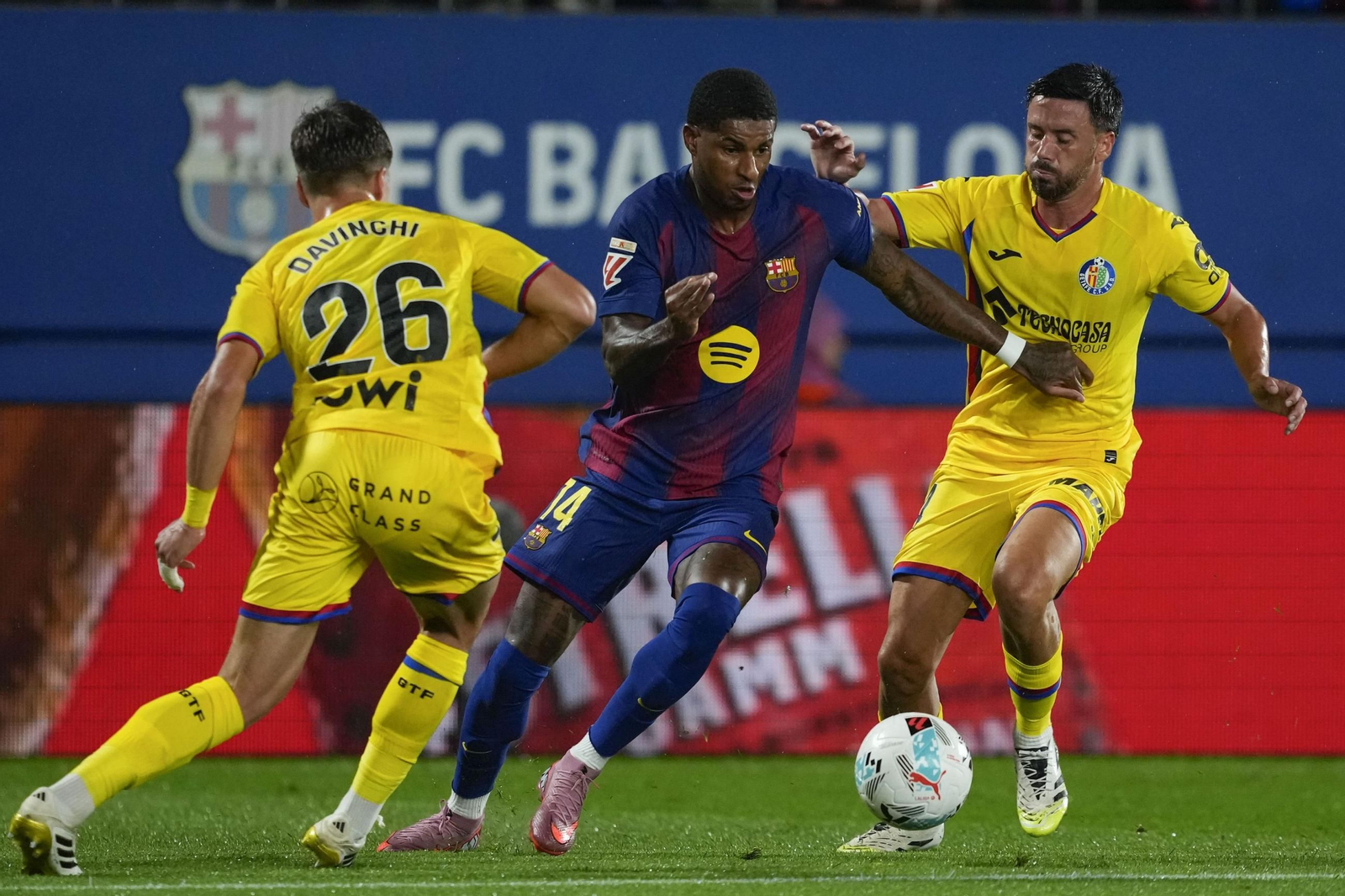 Las fotos del Barcelona-Getafe